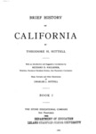 1898 - Brief History of California, Book I, Theodore Henry Hittell
