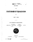 1907 and 1908, State Board of Equalization Report