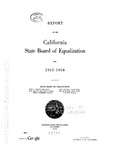 1915 and 1916, State Board of Equalization Report
