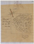 Cañada de los Alisos, Diseño 431, GLO No. 498, Orange County, and associated historical documents.