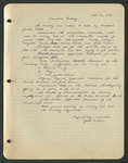 Executive Meeting of the Monterey Peninsula Japanese American Citizens League, November 12, 1941