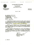 Letter from George E. Hoops to Richard E. Hendrickson, July 23, 1993 by George E. Hoops