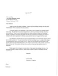 Letter from Sam Farr to Toro Park Elementary School