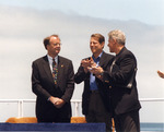 Sam Farr Standing with Al Gore and Bill Clinton at the National Oceans Conference in Monterey, California