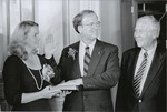 Sam Farr with his Wife and Father as He's Sworn into Congress by Laura Patterson