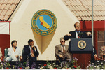 Sam Farr Speaking at the CSUMB Inauguration Ceremony