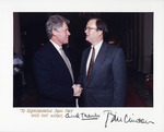 Sam Farr Shaking Hands with Bill Clinton, 1993