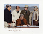 Bill Clinton Signing Legislation at Grand Canyon National Park