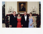 Sam Farr with George and Laura Bush by Paul Morse