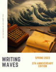 Writing Waves Volume 5 Cover Art by Sierra Fishman