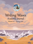 Writing Waves Volume 2 Cover Art by Victoria Corsetti